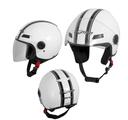 Casca open face A-pro Fever Jet moto scuter atv [3]