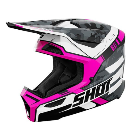 ECHIPAMENTE - Casca SHOT FURIOUS FLASH pink glossy M
