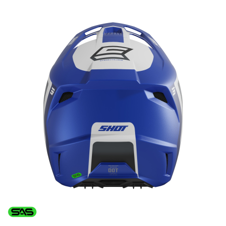 Casca SHOT SPEED HYBRID blue matt M [2]