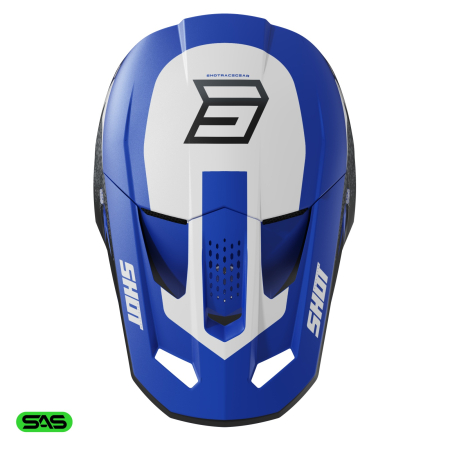Casca SHOT SPEED HYBRID blue matt M [1]