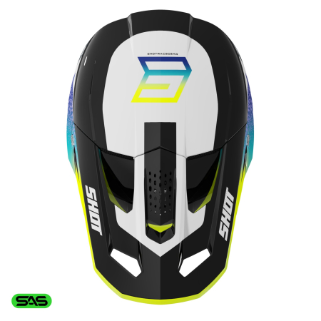 Casca SHOT SPEED HYBRID neon yellow glossy L [1]