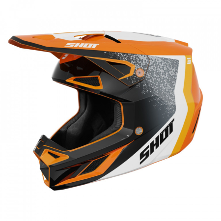 ECHIPAMENTE - Casca SHOT SPEED HYBRID orange glossy M