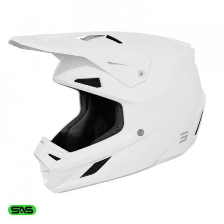 ECHIPAMENTE - Casca SHOT SPEED SOLID white glossy M
