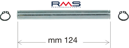 SUSPENSIE CADRU - Central stand spring and pin kit RMS