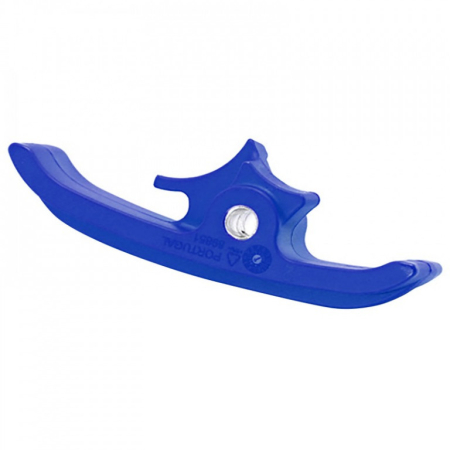 SUSPENSIE CADRU - Chain sliding piece POLISPORT husq blue