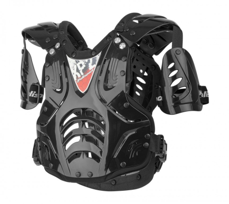 Protectii Corp - Chest Protector POLISPORT XP2 ADULT 8000300013 black/silver/black