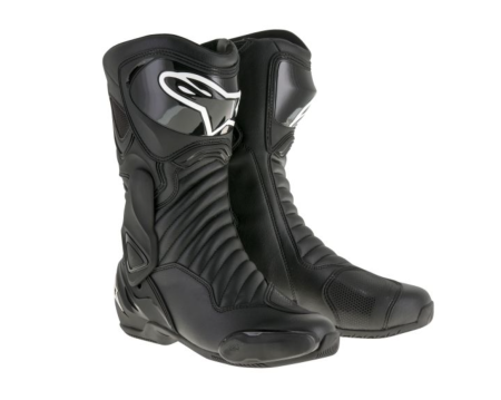Cizme & Ghete - Cizme de piele sport SMX-6 V2 ALPINESTARS culoare negru