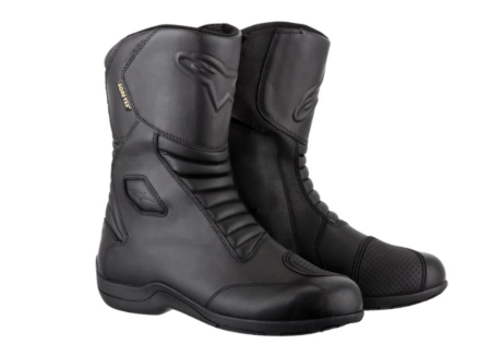 Cizme & Ghete - Cizme de piele moto WEB GORE-TEX ALPINESTARS culoare negru