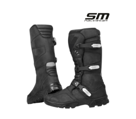 Cizme - Cizme moto piele Enduro-Atv SM Adventure Long