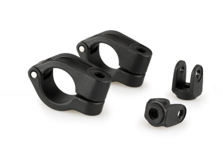 Faruri - Clamp set PUIG 25,5 mm Negru