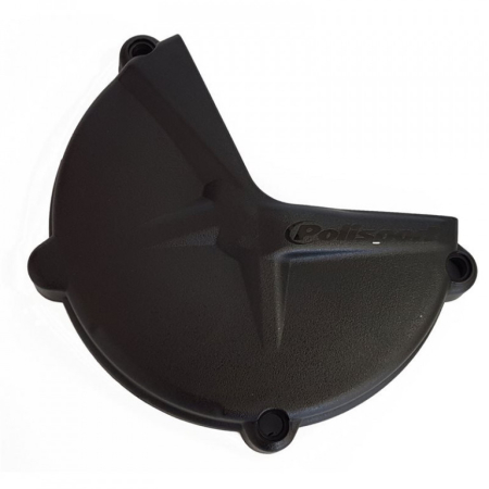 SUSPENSIE CADRU - Clutch cover protector POLISPORT PERFORMANCE Negru