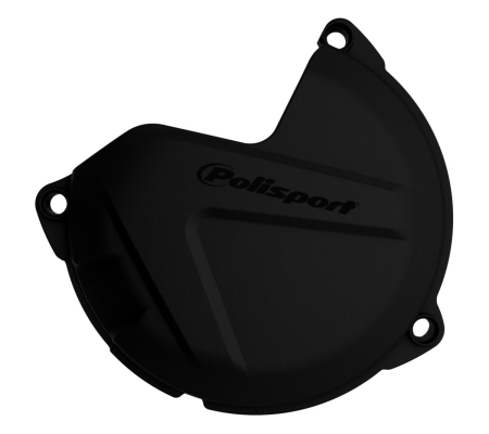 SUSPENSIE CADRU - Clutch cover protector POLISPORT PERFORMANCE Negru