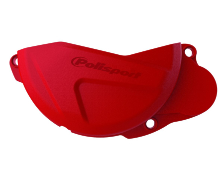 SUSPENSIE CADRU - Clutch cover protector POLISPORT PERFORMANCE red CR 04