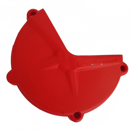 Protectii cadru / motor - Clutch cover protector POLISPORT PERFORMANCE Rosu