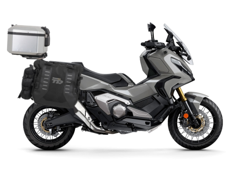 TRANSPORT & DEPOZITARE - Complete set of SHAD TERRA TR40 adventure saddlebags and SHAD TERRA aluminium 37L topcase, including mounting kit SHAD SUZUKI DL 1000 V-Strom/ DL 1050 V-Strom