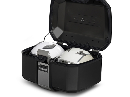 Complete set of SHAD TERRA TR40 adventure saddlebags and SHAD TERRA BLACK aluminium 55L topcase, including mounting kit SHAD BMW F750 GS / F850 GS [2]