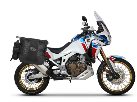 TRANSPORT & DEPOZITARE - Complete set of SHAD TERRA TR40 adventure saddlebags, including mounting kit SHAD HONDA CRF 1100 Africa Twin