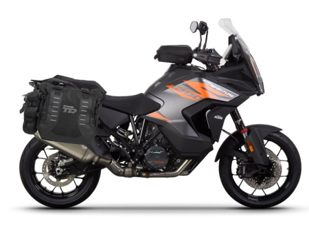 TRANSPORT & DEPOZITARE - Complete set of SHAD TERRA TR40 adventure saddlebags, including mounting kit SHAD KTM Super Adventure 1290 (R, S)