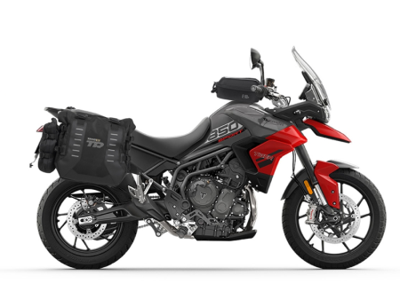 TRANSPORT & DEPOZITARE - Complete set of SHAD TERRA TR40 adventure saddlebags, including mounting kit SHAD TRIUMPH Tiger 900