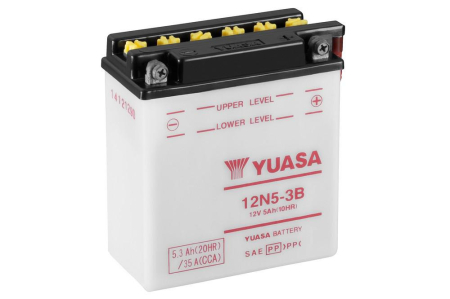 ELECTRICA & LUMINI - Conventional 12V battery with acid YUASA