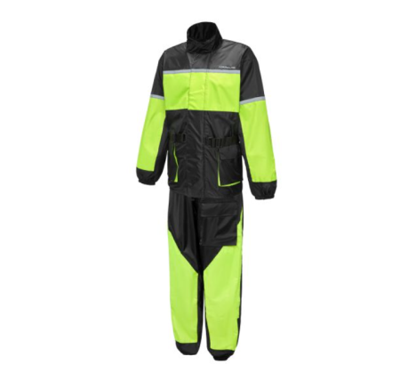Echipament Impermeabil - Costum de ploaie ORCAN 2.0 ADRENALINE culoare galben/negru, doua piese