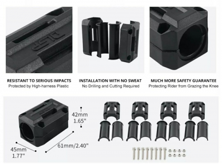 Crash pad bar protecții bara moto touring [4]