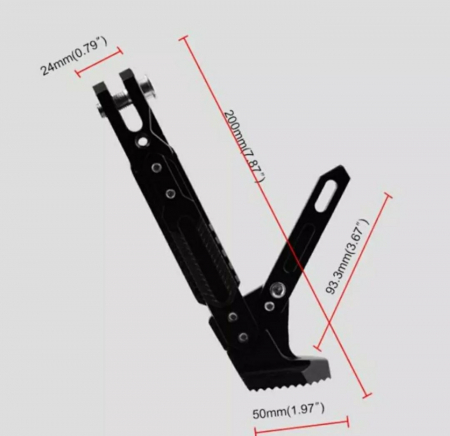 Cric moto  reglabil universal motocicleta [2]
