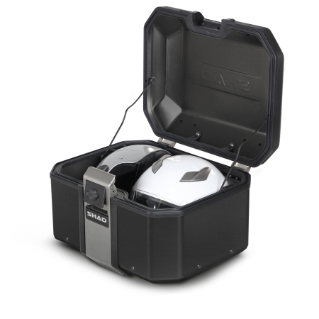 Cutie centrala aluminiu SHAD Terra TR48 D0TR48100B Editie Black [9]