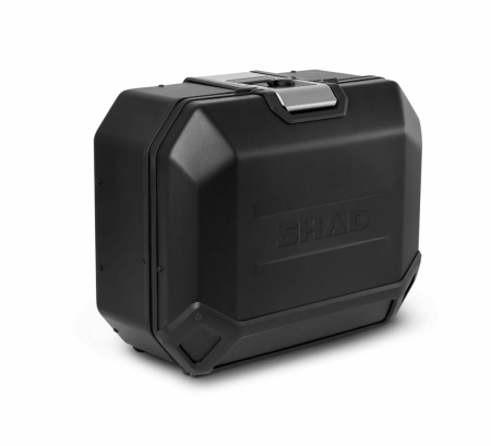 Cutie laterala aluminiu Shad TR36 side case cutii moto argintiu/negru stanga/dreapta [2]