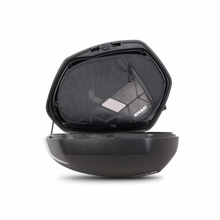 Cutii laterale cu capace colorate SHAD SH36 Alb pereche cu premium lock [3]