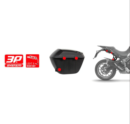 Cutii laterale Shad SH23 side case moto [3]
