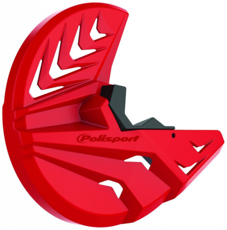 Accesorii - Disc and bottom fork protector POLISPORT PERFORMANCE red CR 04/black