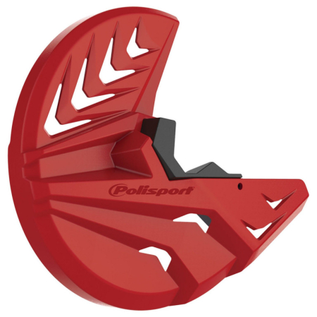 Accesorii - Disc and bottom fork protector POLISPORT red cr04/black