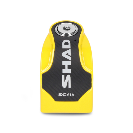 Disc lock with alarm SHAD SC61A galben pin 6mm [1]