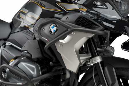 Protectii cadru / motor - Engine guards PUIG d 25mm, higher Negru