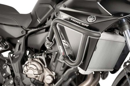 Protectii cadru / motor - Engine guards PUIG d 25mm Negru