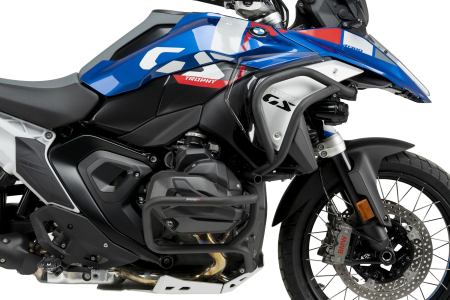 Engine guards PUIG d25 mm lower, black [1]