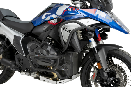 Engine guards PUIG d25 mm lower, black [2]