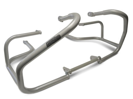 SUSPENSIE CADRU - Engine guards RDMOTO argintiu