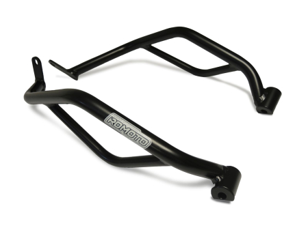 SUSPENSIE CADRU - Engine guards RDMOTO matt black