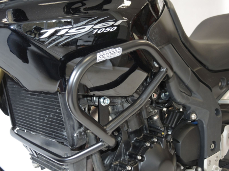 SUSPENSIE CADRU - Engine guards RDMOTO matt black