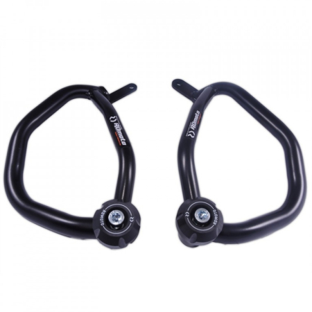 SUSPENSIE CADRU - Engine guards RDMOTO matt black
