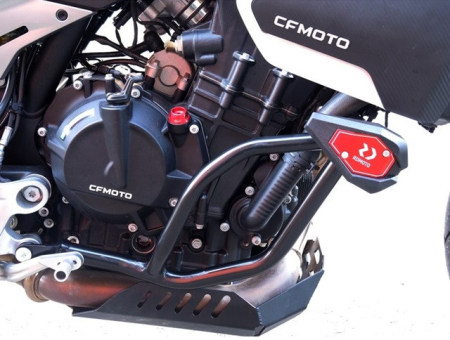 Protectii cadru / motor - Engine guards RDMOTO Negru (with protectors)