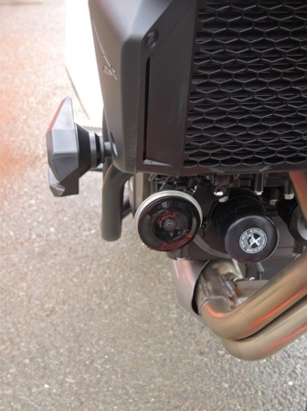Engine guards RDMOTO Negru (with protectors) [7]