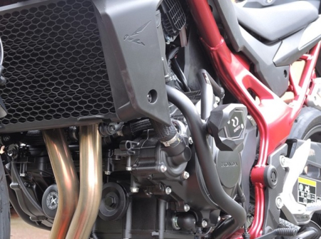 Engine guards RDMOTO Negru (with protectors) [3]