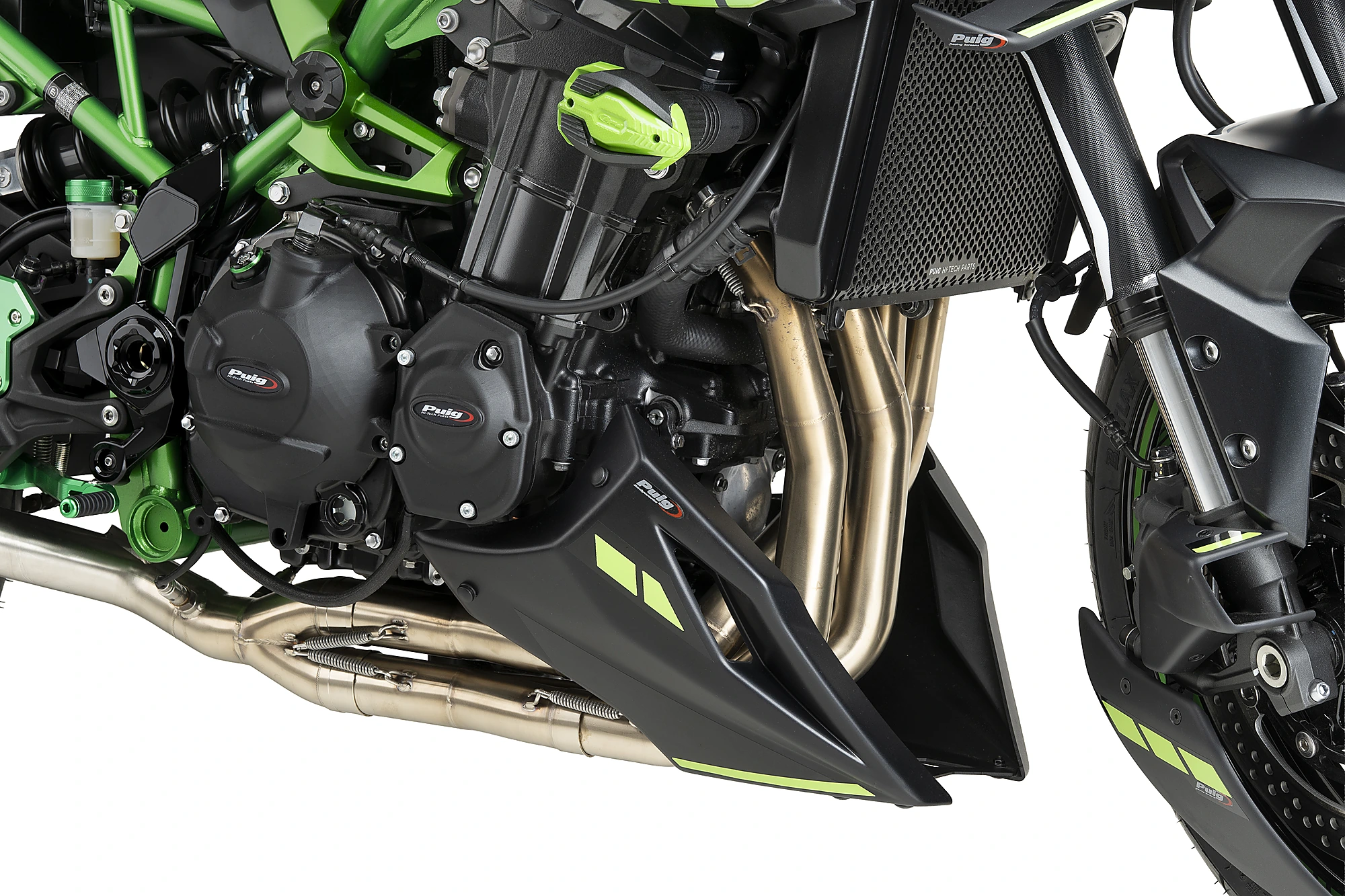 Engine protective covers PUIG Negru included 3 covers [6]