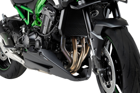 Engine spoiler PUIG matt black stickers included [1]