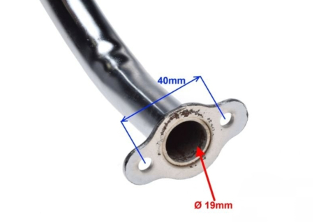 Esapament motor 2T toba evacuare scuter [1]
