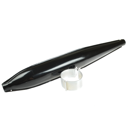 Evacuari universale - Evacuare toba esapament moto caffe racer chopper bobber custom negru