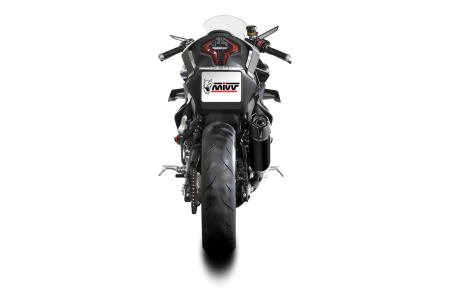 Evacuare MIVV AK-1 Black with carbon cap pentru CFMOTO 450 SR 2023-2024 [3]